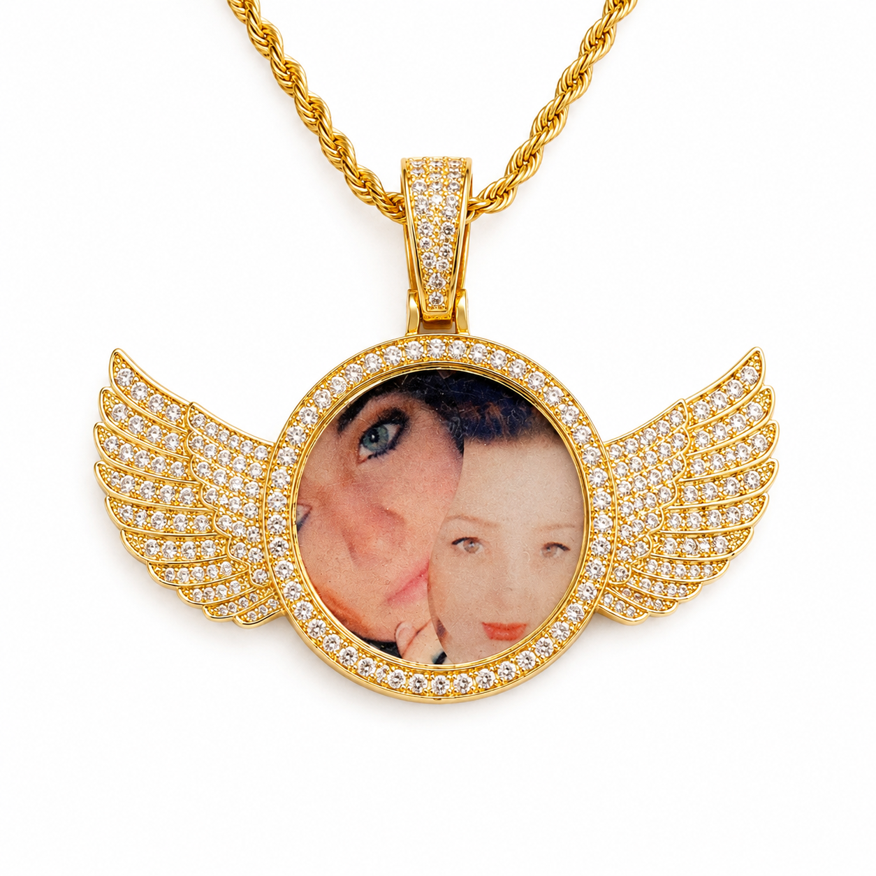 Diamond Wing Pendant