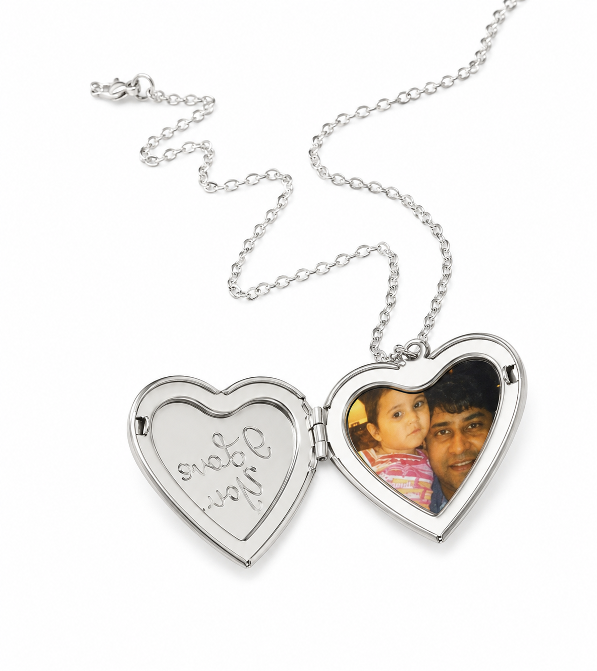 "I Love You" Heart Locket