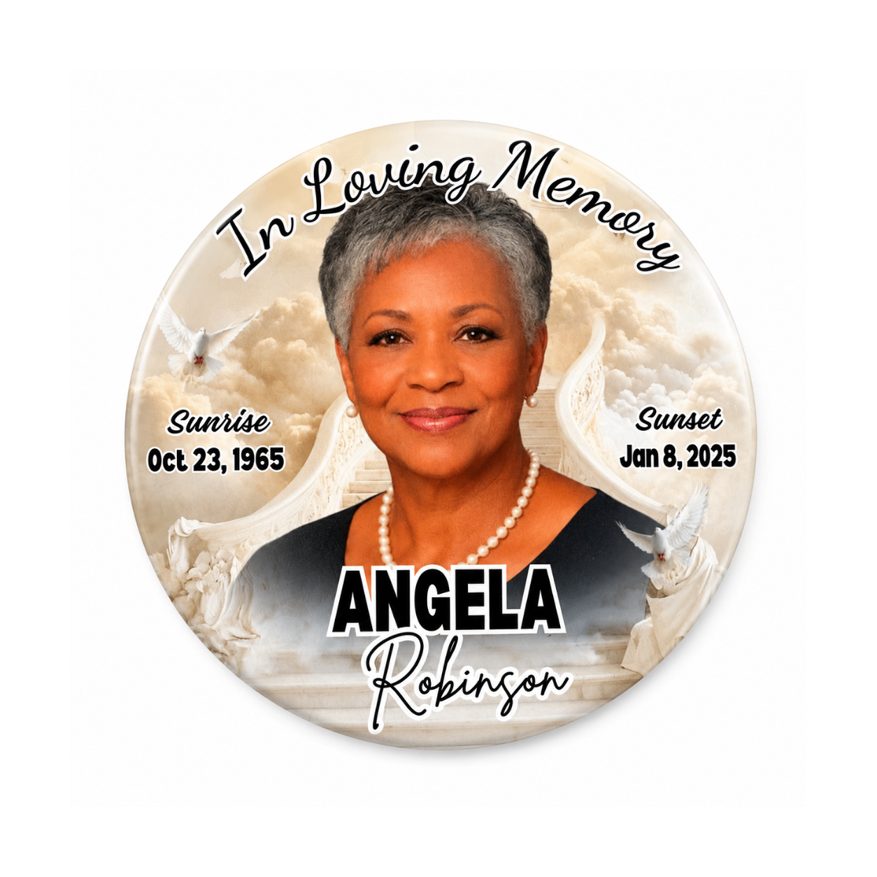 Memorial Buttons (10)