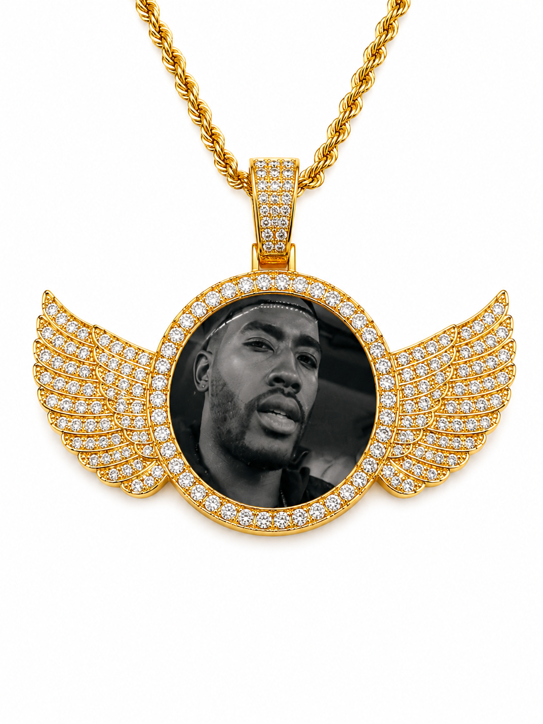 Diamond Wing Pendant