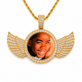 Diamond Wing Pendant