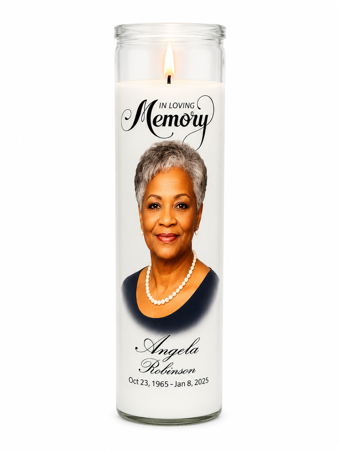 In Loving Memory Candle