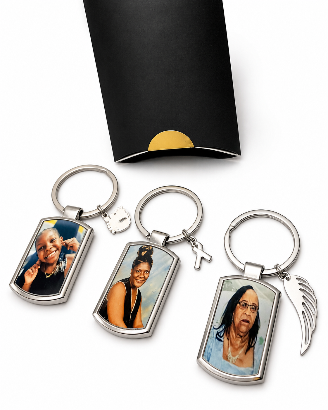 Metal Photo Keychain