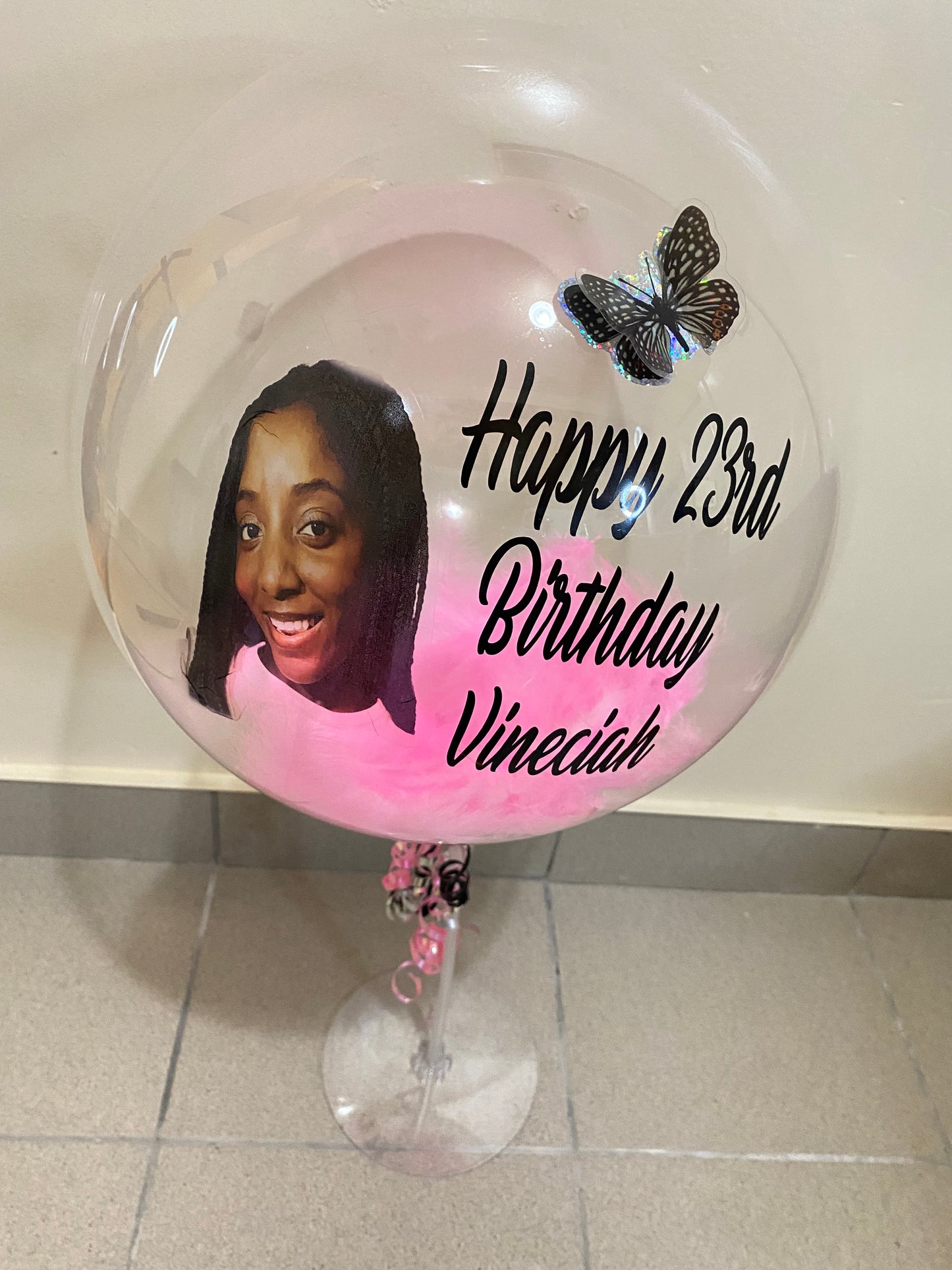 Happy Birthday Balloon - Photo Balloon - Kustom Keepsakez